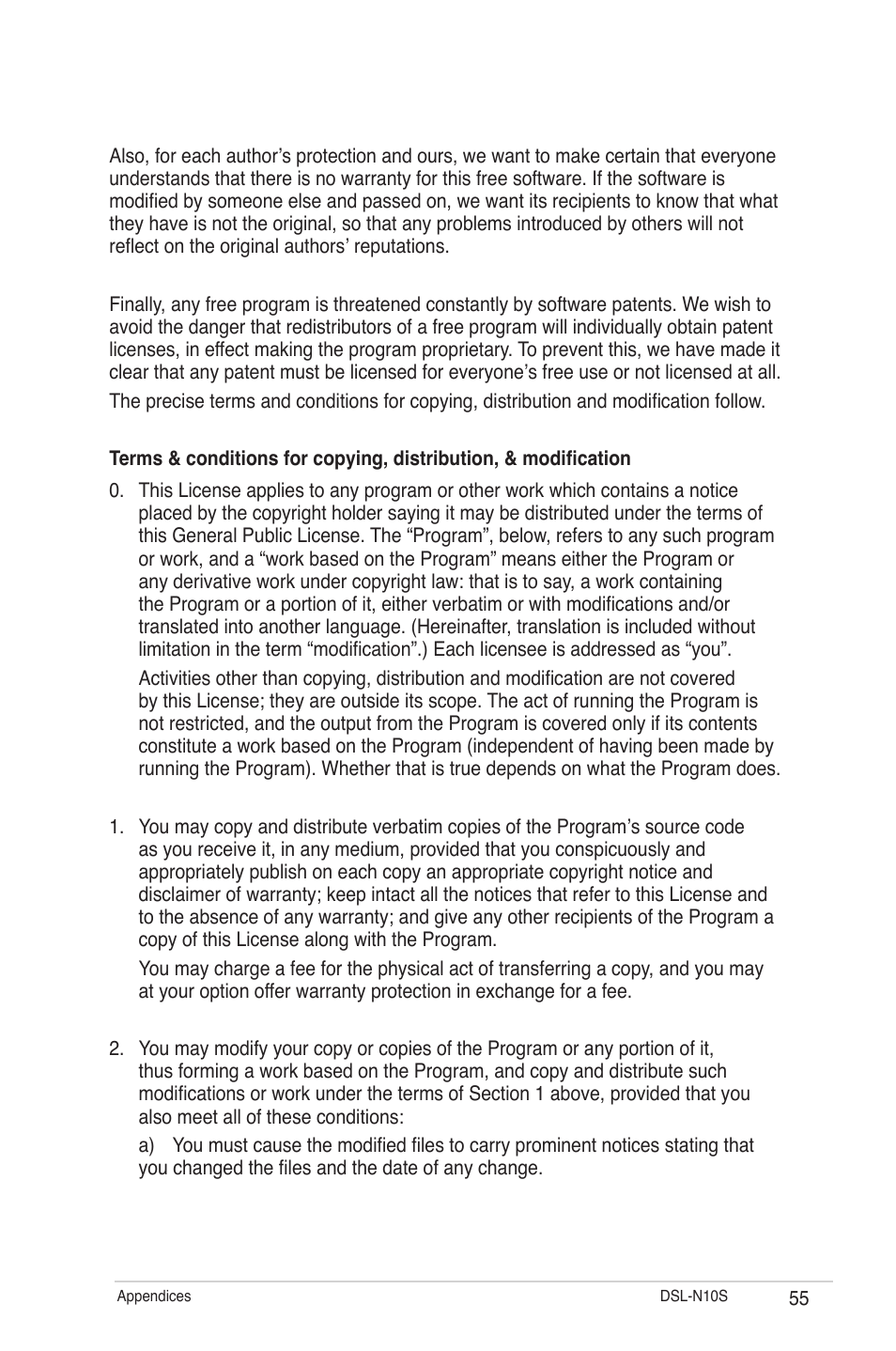 Asus DSL-N10S User Manual | Page 55 / 62