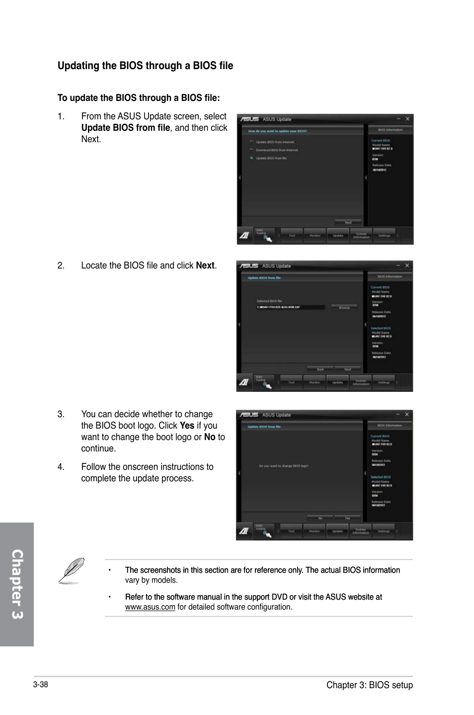 Chapter 3 | Asus M5A97 EVO R2.0 User Manual | Page 112 / 178
