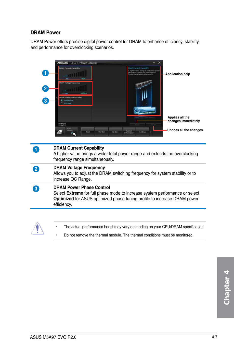 Chapter 4 | Asus M5A97 EVO R2.0 User Manual | Page 125 / 178