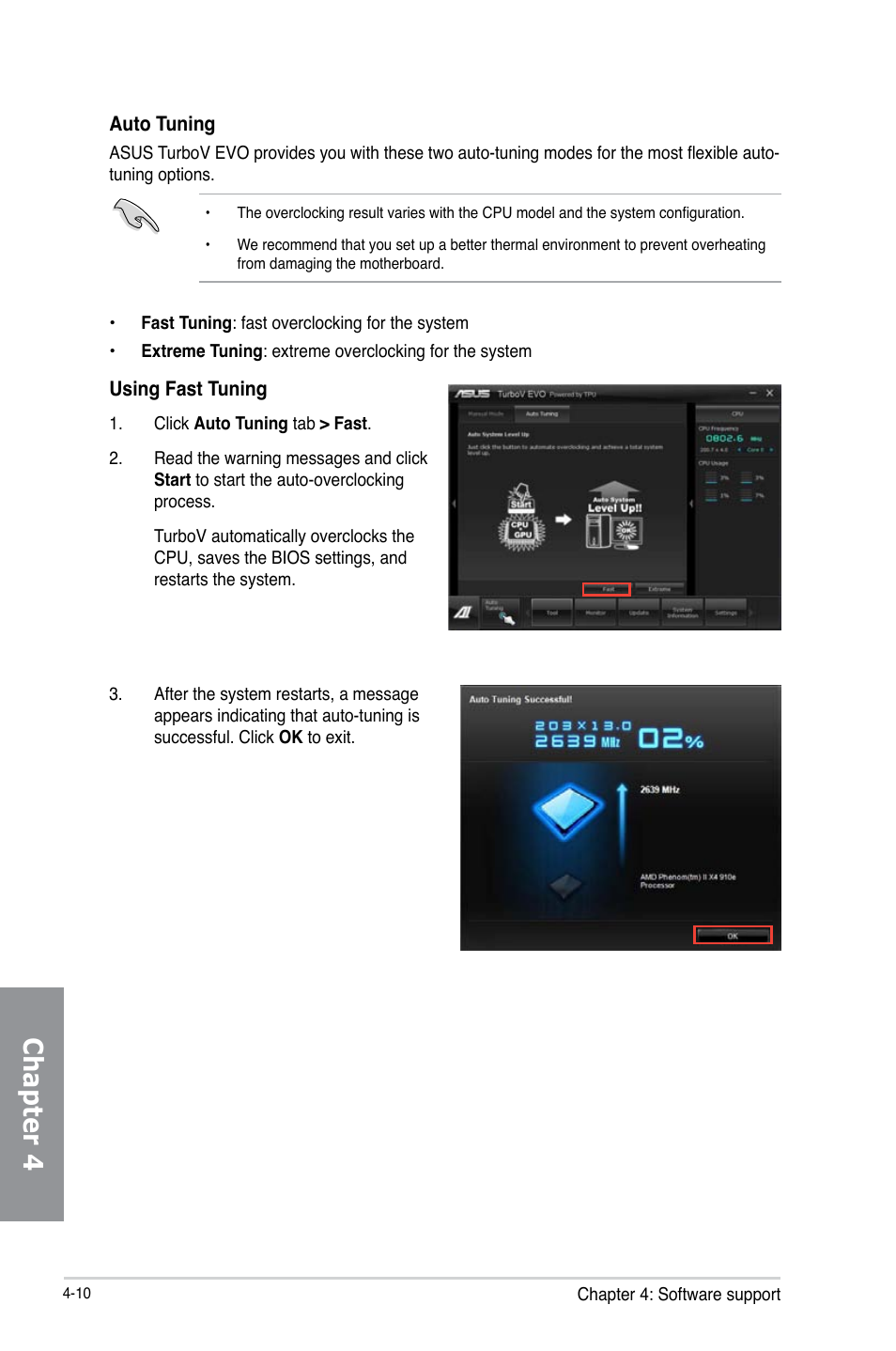 Chapter 4 | Asus M5A97 EVO R2.0 User Manual | Page 128 / 178