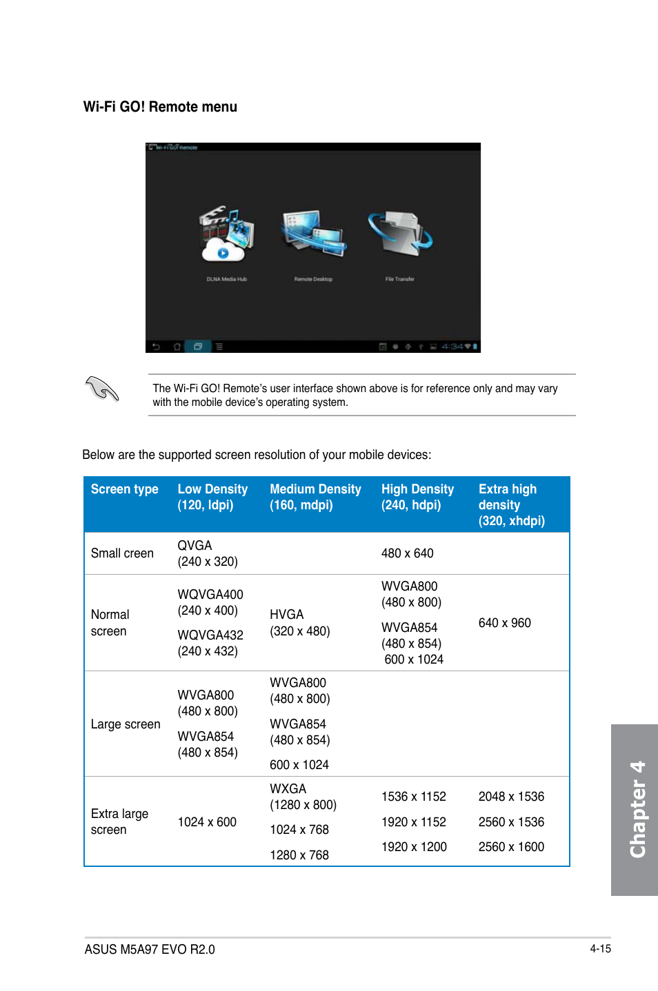 Chapter 4 | Asus M5A97 EVO R2.0 User Manual | Page 133 / 178