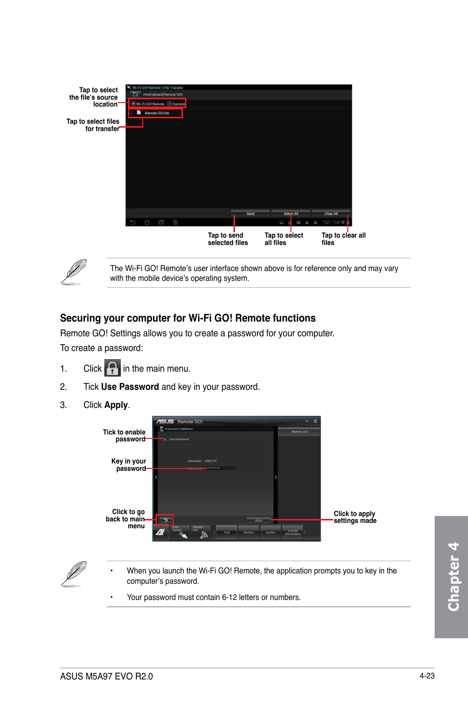 Chapter 4 | Asus M5A97 EVO R2.0 User Manual | Page 141 / 178