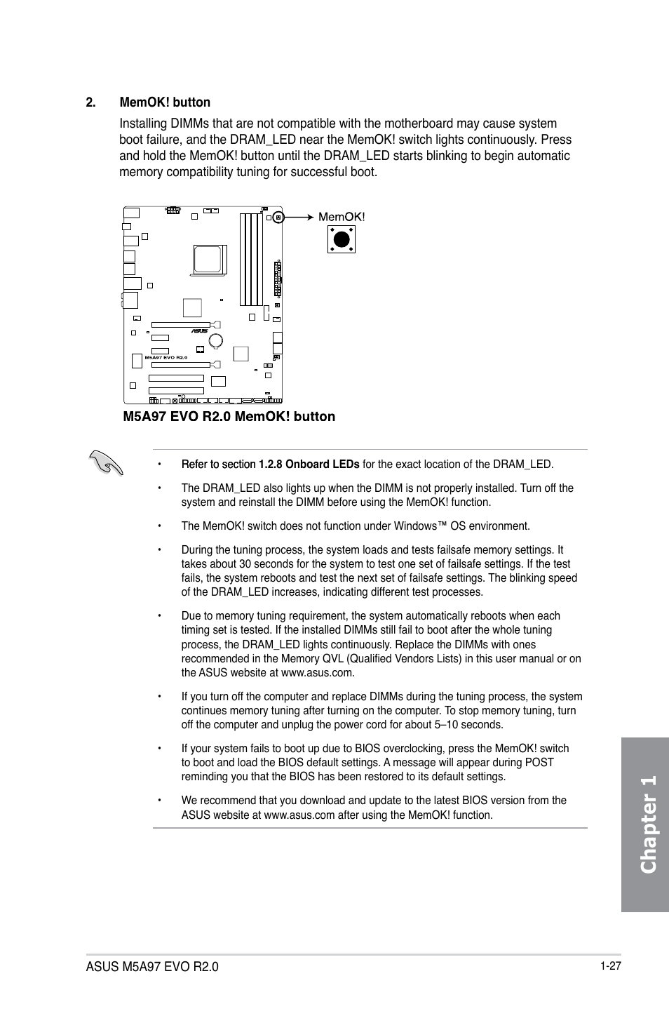 Chapter 1 | Asus M5A97 EVO R2.0 User Manual | Page 41 / 178