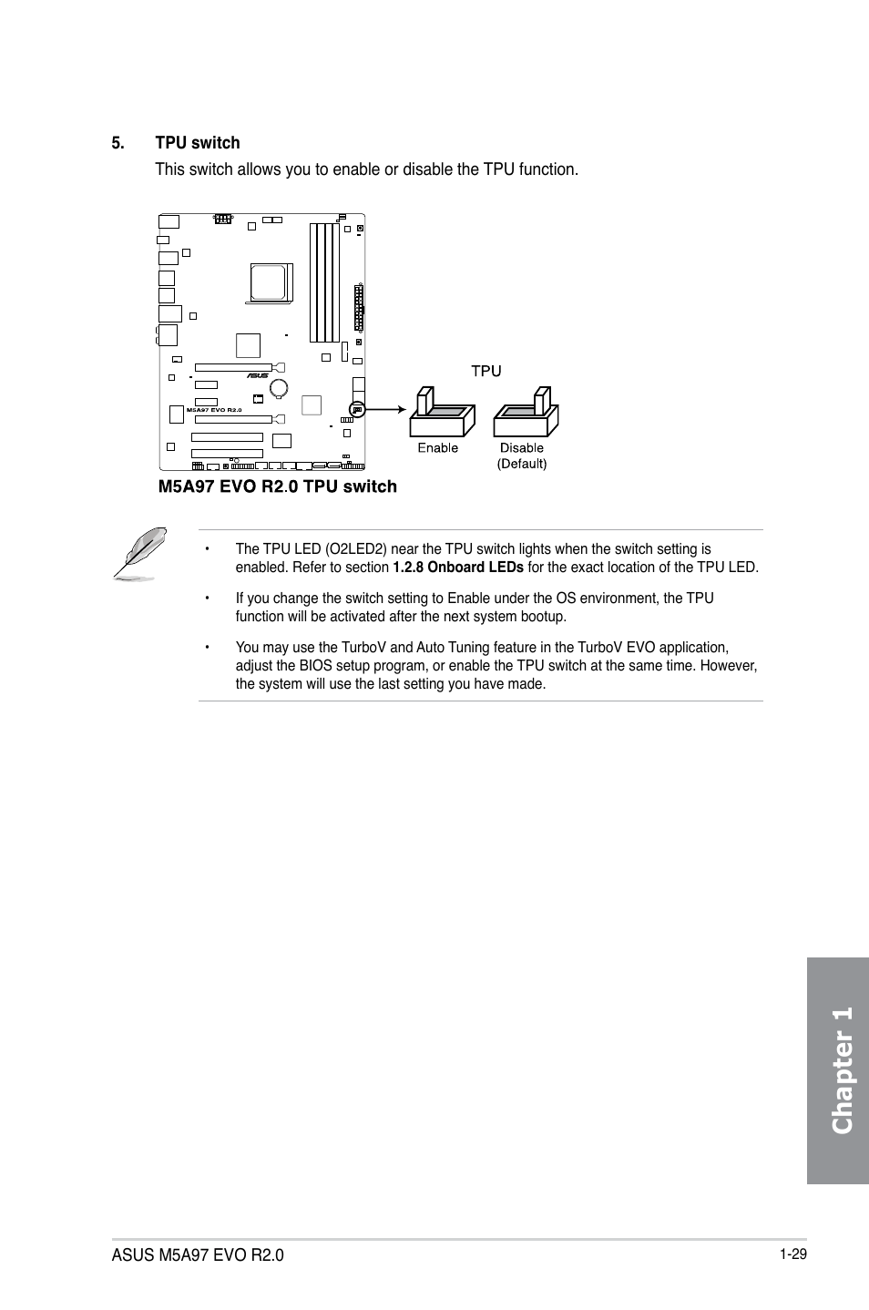 Chapter 1 | Asus M5A97 EVO R2.0 User Manual | Page 43 / 178