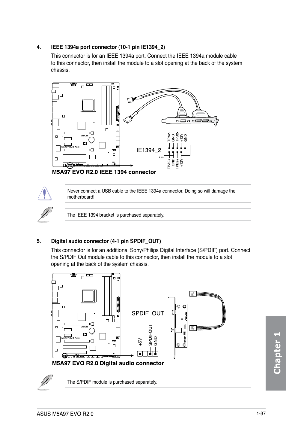 Chapter 1 | Asus M5A97 EVO R2.0 User Manual | Page 51 / 178