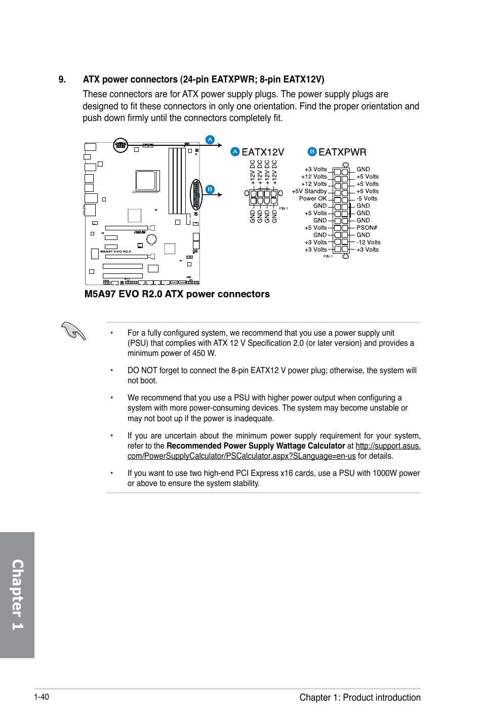 Chapter 1 | Asus M5A97 EVO R2.0 User Manual | Page 54 / 178
