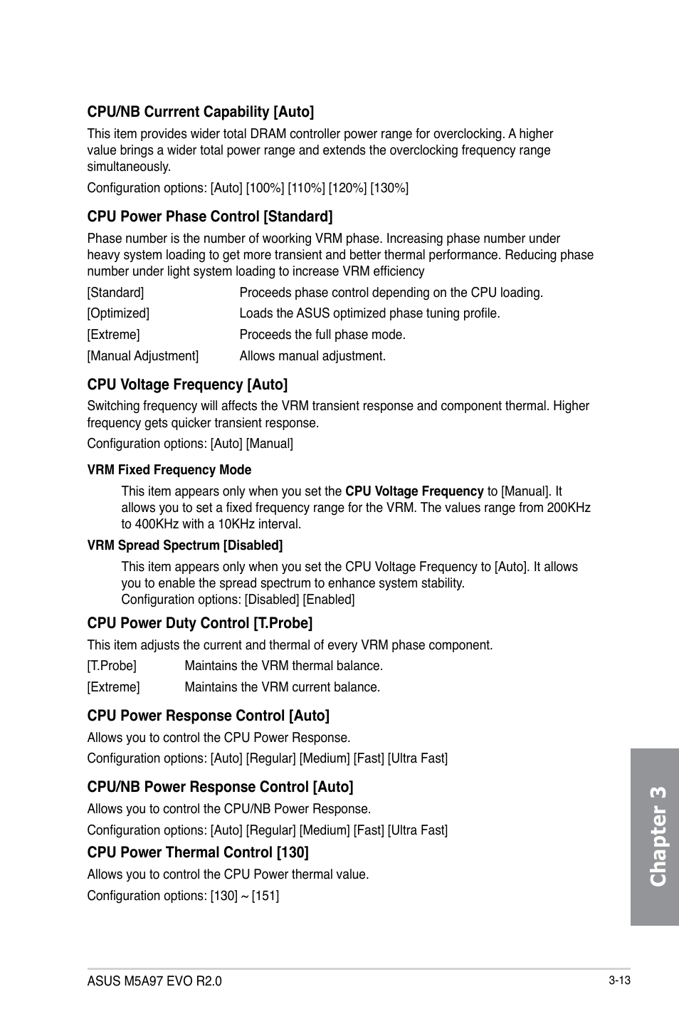 Chapter 3 | Asus M5A97 EVO R2.0 User Manual | Page 87 / 178