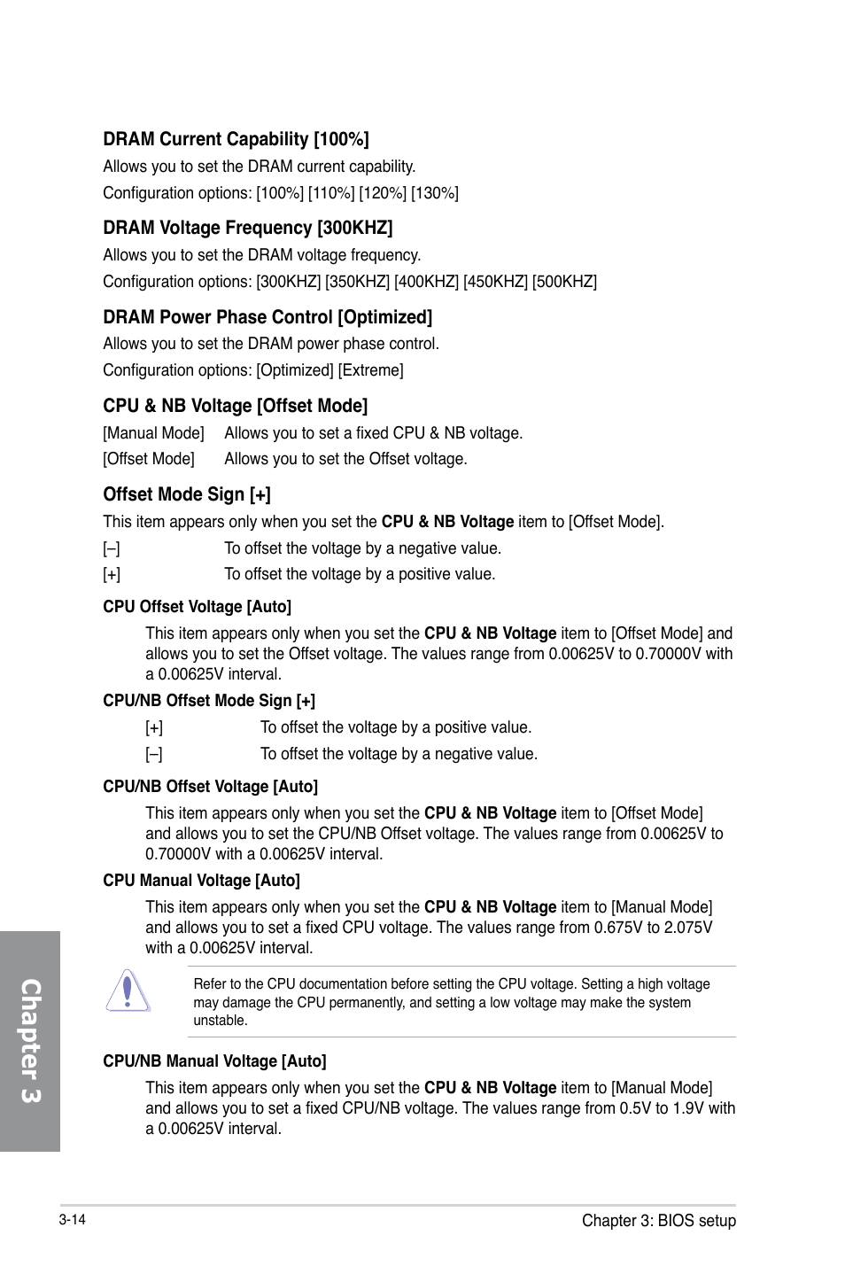 Chapter 3 | Asus M5A97 EVO R2.0 User Manual | Page 88 / 178