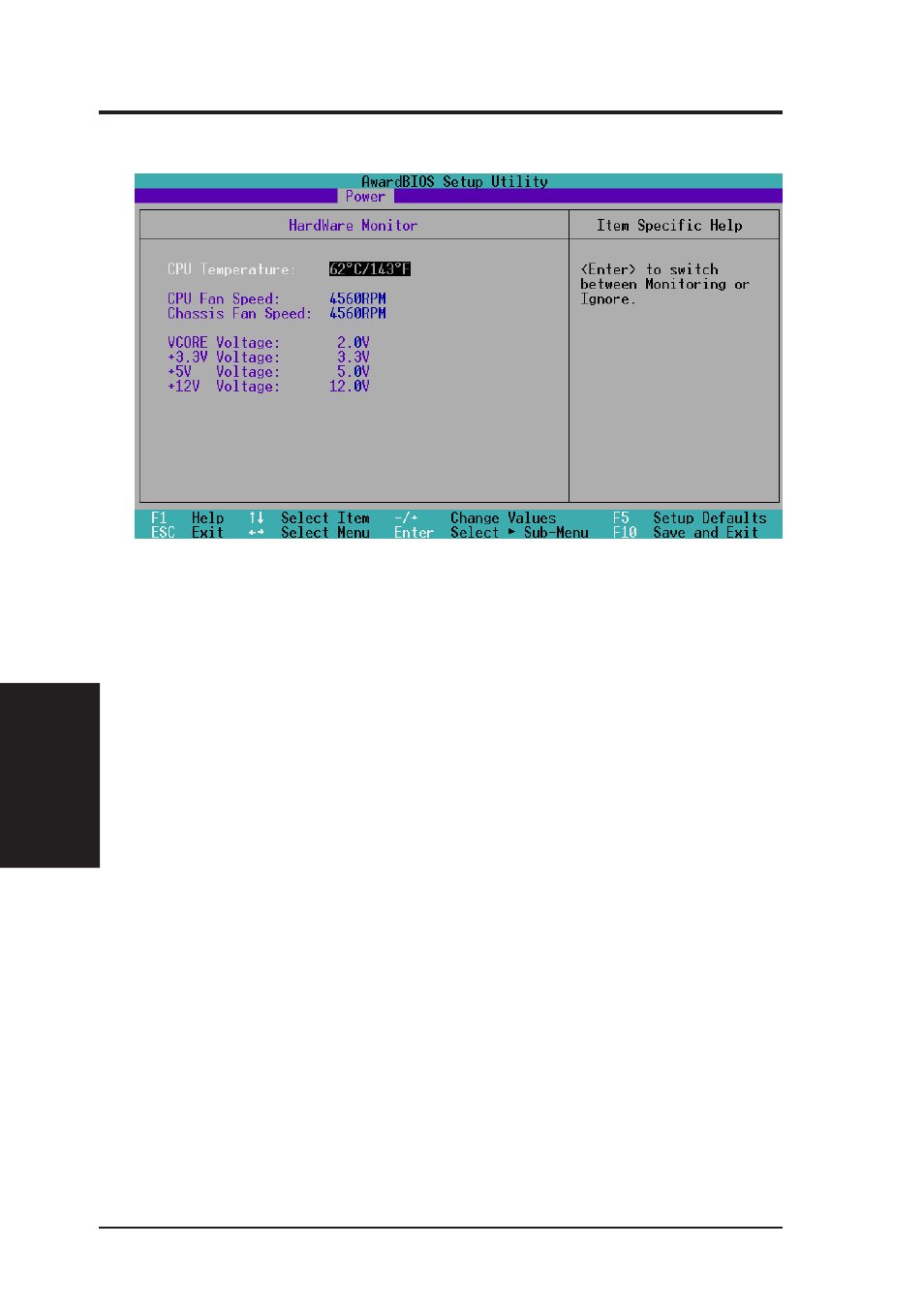 Bios setup, 2 hardware monitor | Asus MES-B User Manual | Page 64 / 104