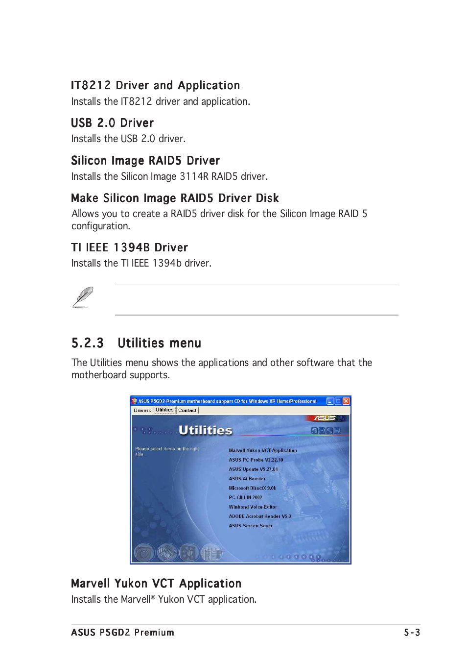 Asus P5GD2 Premium User Manual | Page 115 / 152