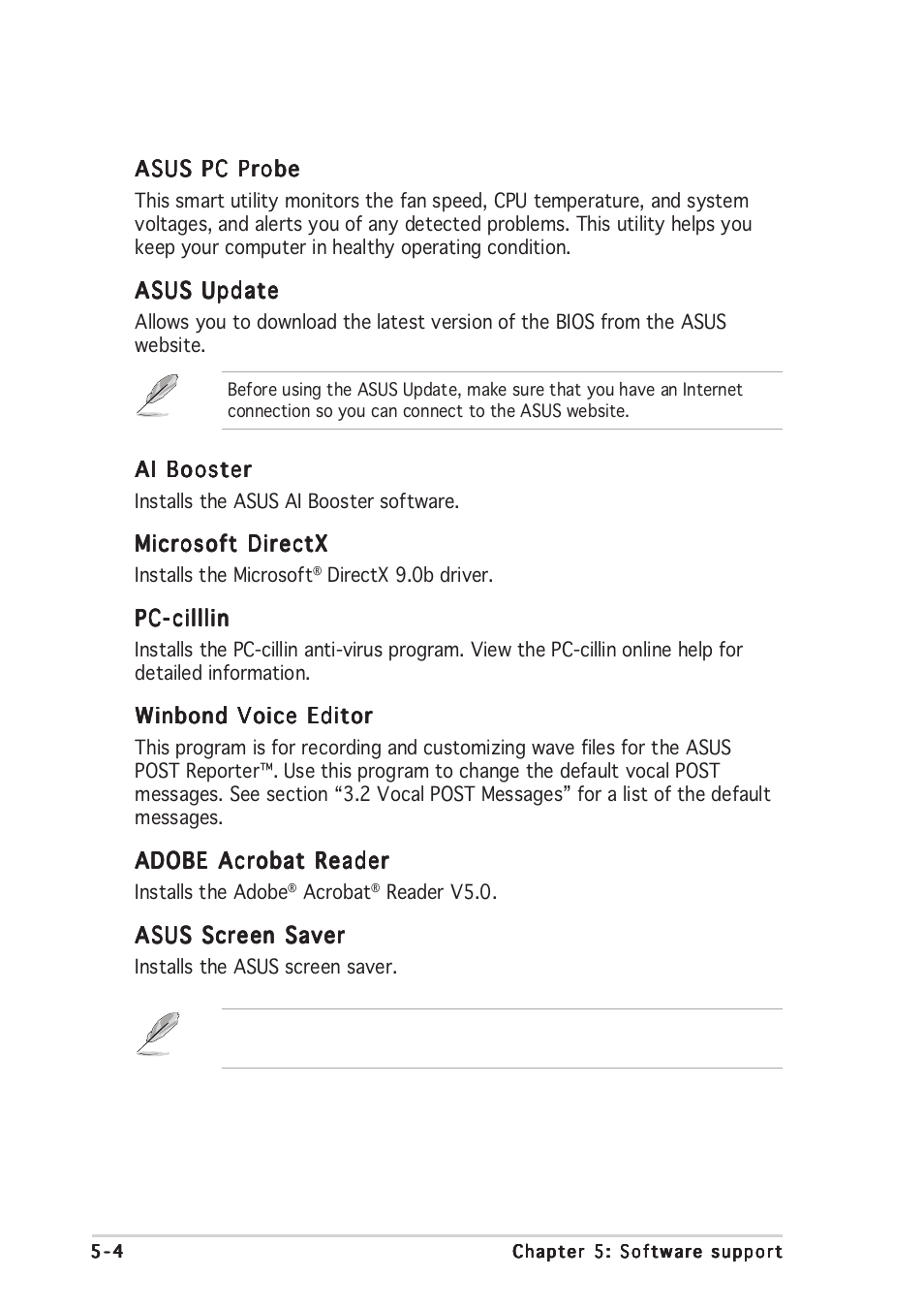 Asus P5GD2 Premium User Manual | Page 116 / 152