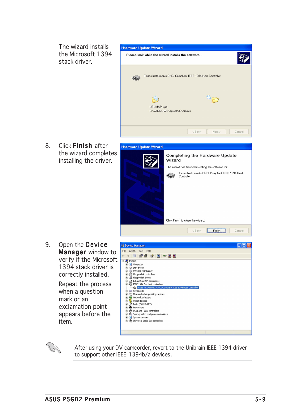 Asus P5GD2 Premium User Manual | Page 121 / 152