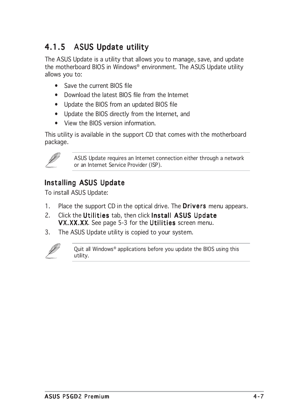 Asus P5GD2 Premium User Manual | Page 77 / 152