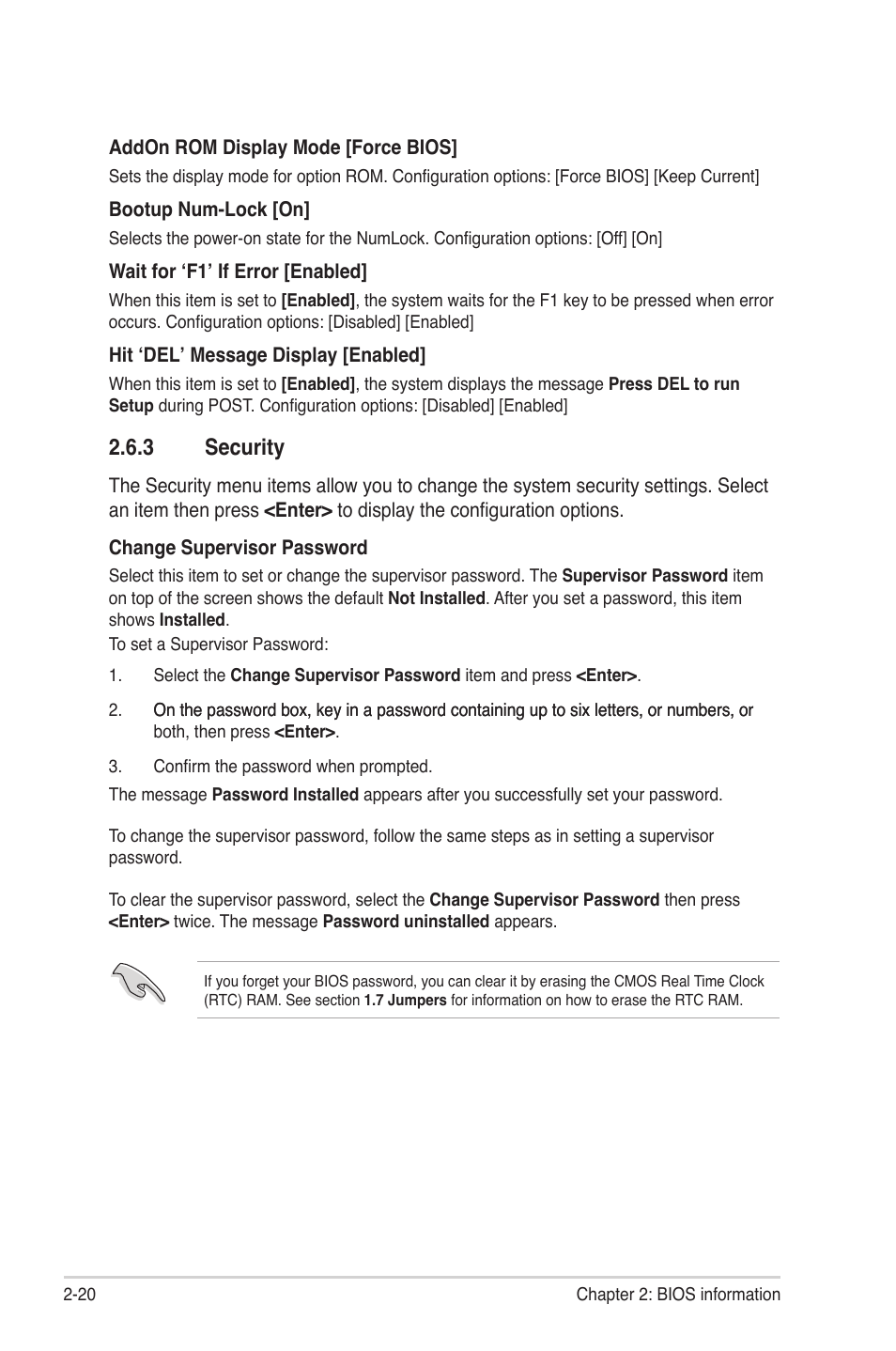 3 security, Security -20 | Asus M5A78L-M LX3 PLUS User Manual | Page 56 / 65