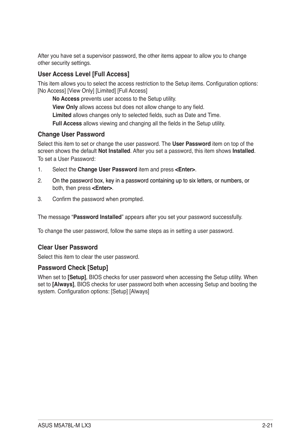 Asus M5A78L-M LX3 PLUS User Manual | Page 57 / 65