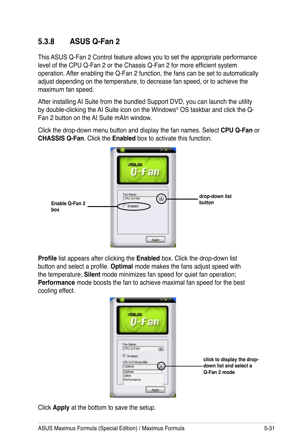 8 asus q-fan 2 | Asus Maximus Formula User Manual | Page 147 / 168