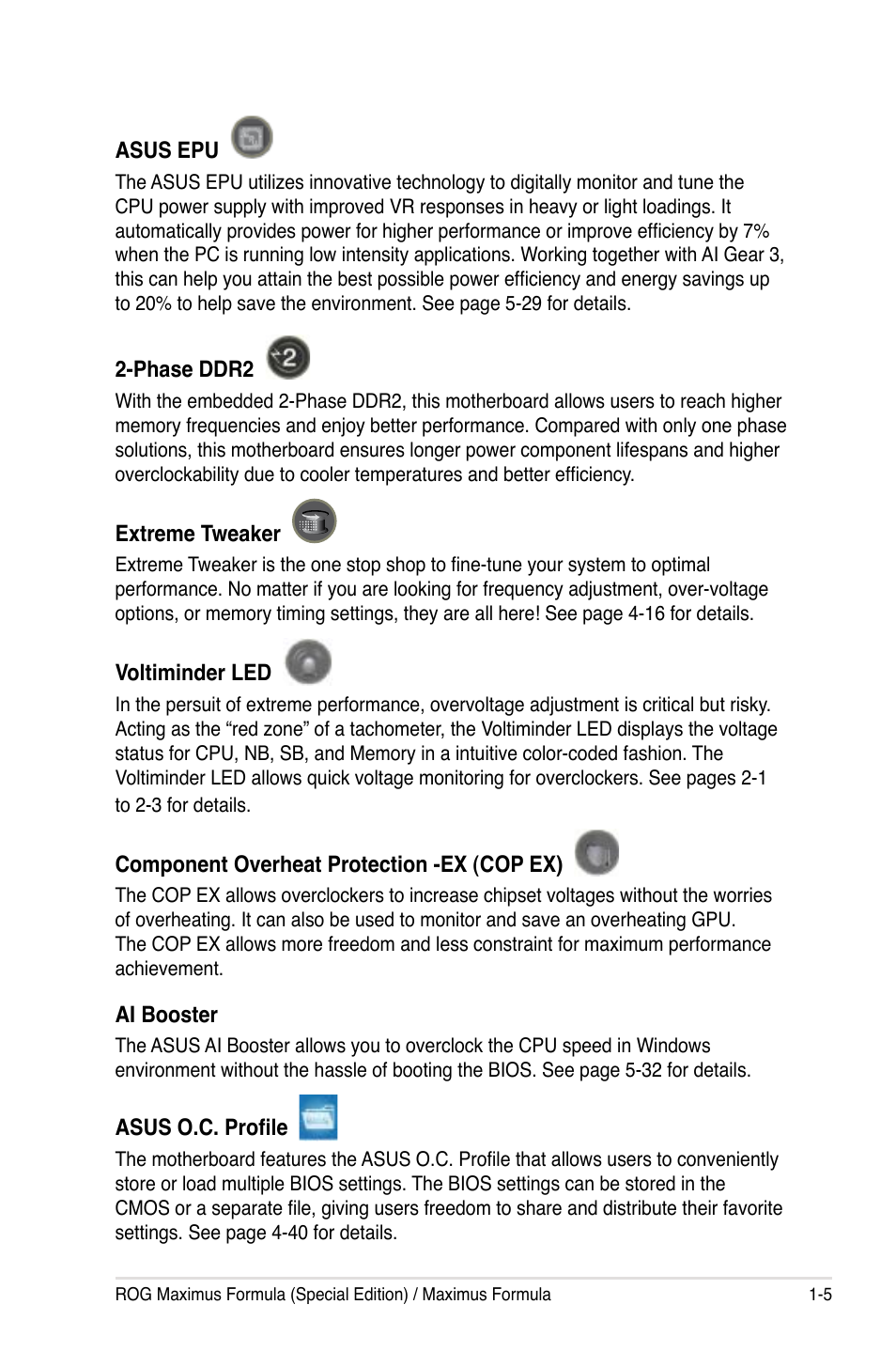 Asus Maximus Formula User Manual | Page 21 / 168