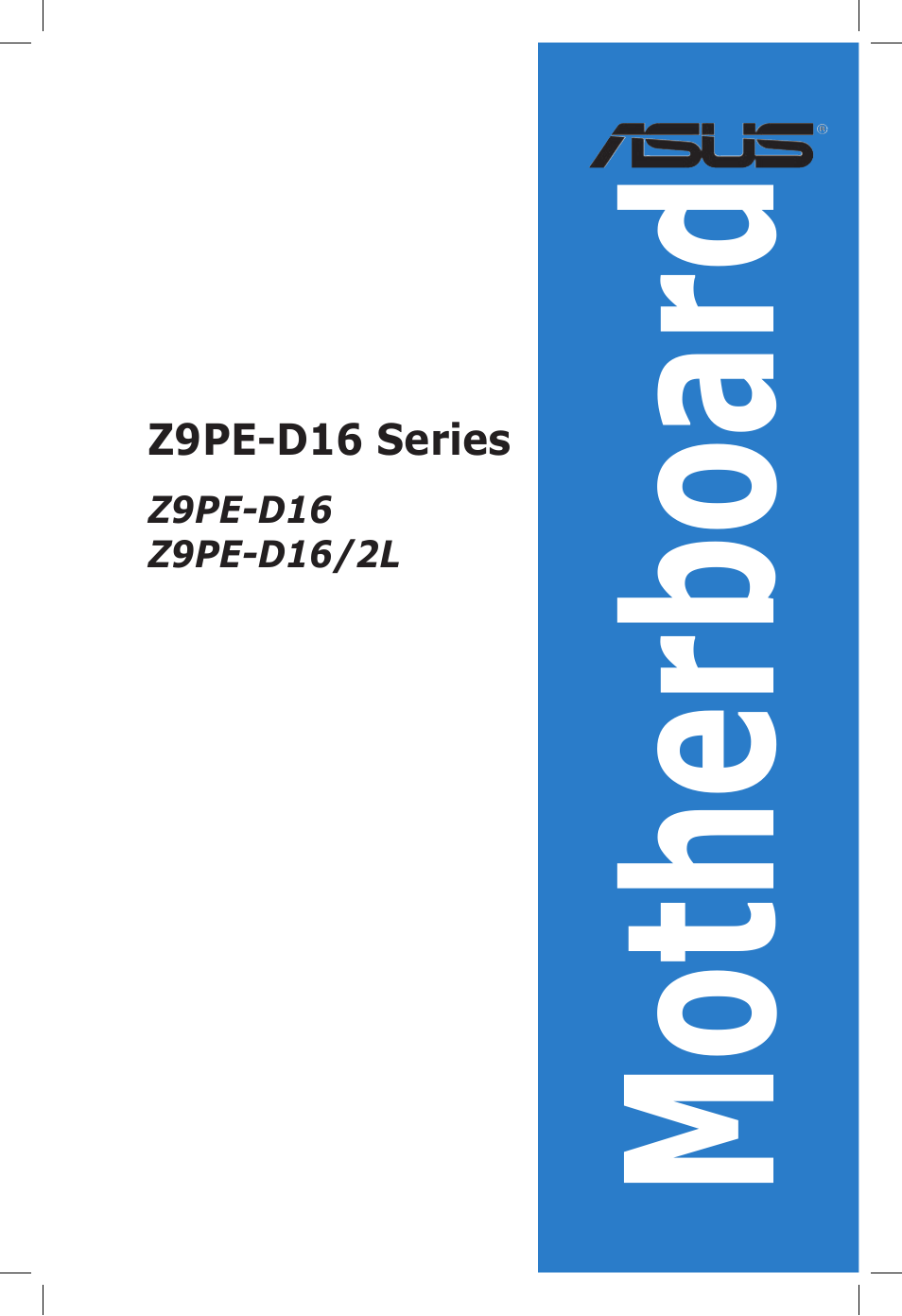 Asus Z9PE-D16 User Manual | 194 pages