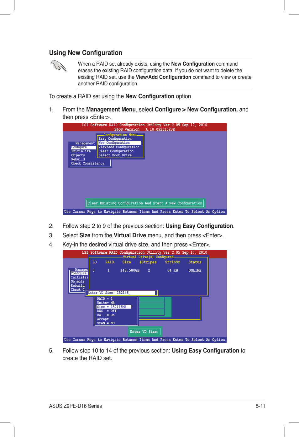 Using new configuration | Asus Z9PE-D16 User Manual | Page 123 / 194