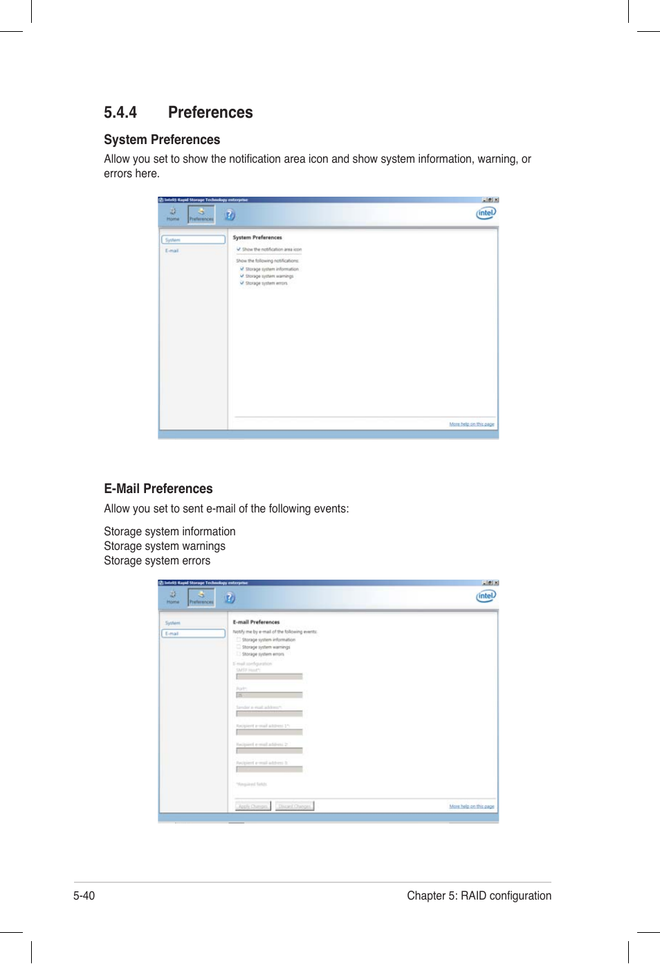 4 preferences, Preferences -40 | Asus Z9PE-D16 User Manual | Page 152 / 194