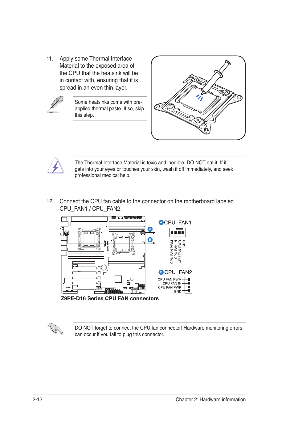 Asus Z9PE-D16 User Manual | Page 30 / 194