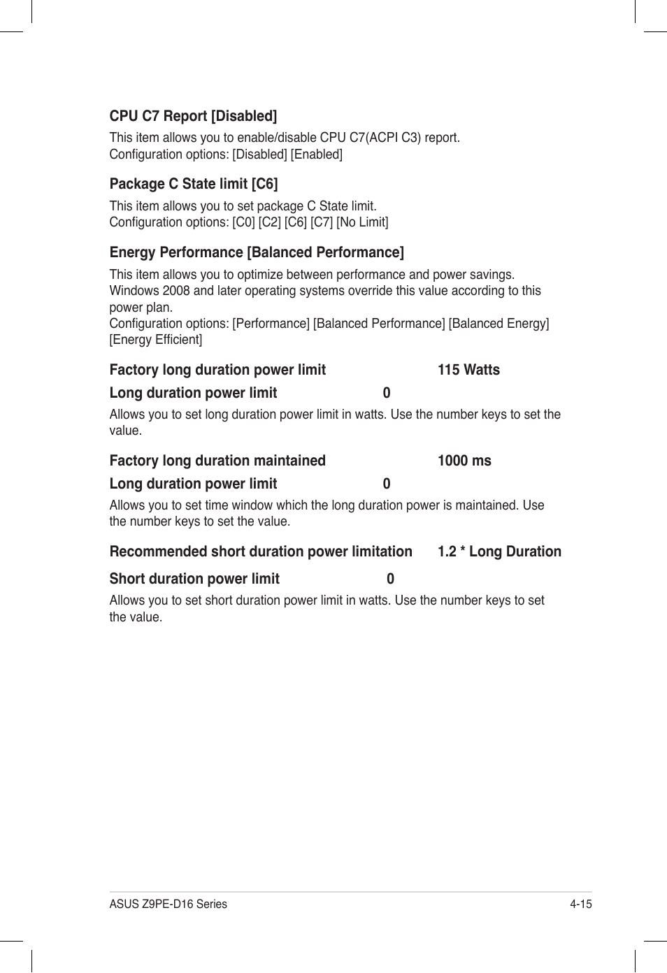Asus Z9PE-D16 User Manual | Page 79 / 194