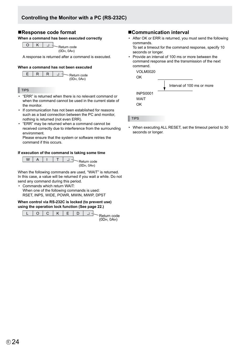 Ncommunication interval | Asus PQ321QE User Manual | Page 24 / 33