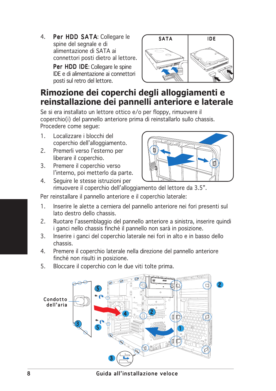 Italiano | Asus V2-AE1 User Manual | Page 32 / 80