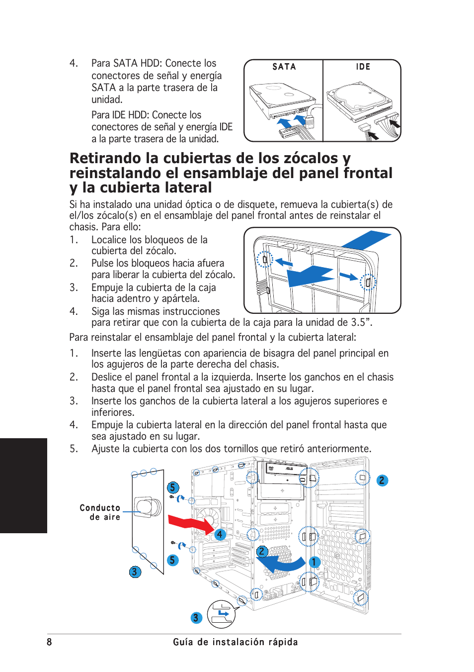 Espa ñ ol | Asus V2-AE1 User Manual | Page 40 / 80