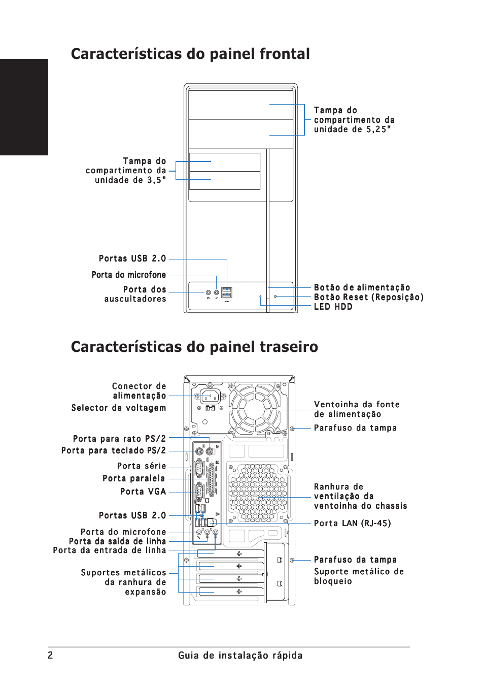 Portugu ê s | Asus V2-AE1 User Manual | Page 50 / 80