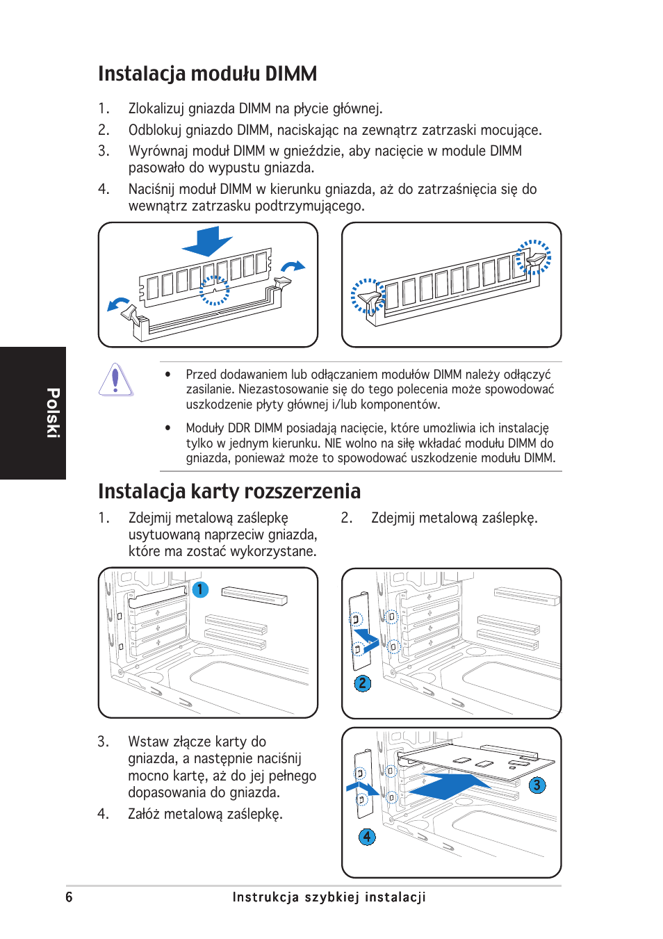 Polski | Asus V2-AE1 User Manual | Page 70 / 80