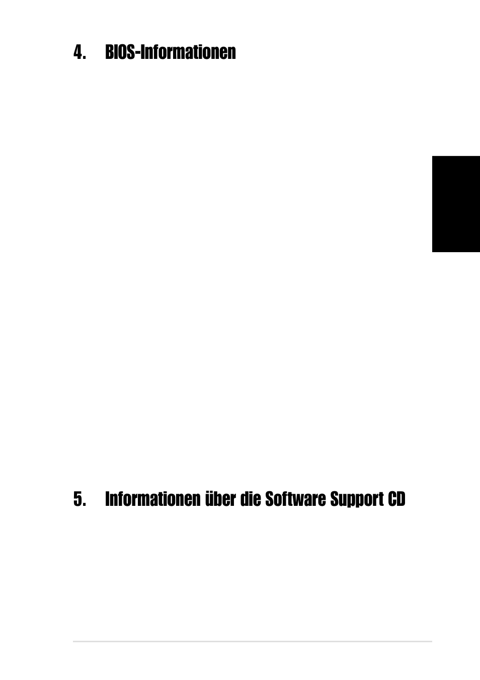 Bios-informationen, Informationen über die software support cd | Asus P4P8X User Manual | Page 7 / 16