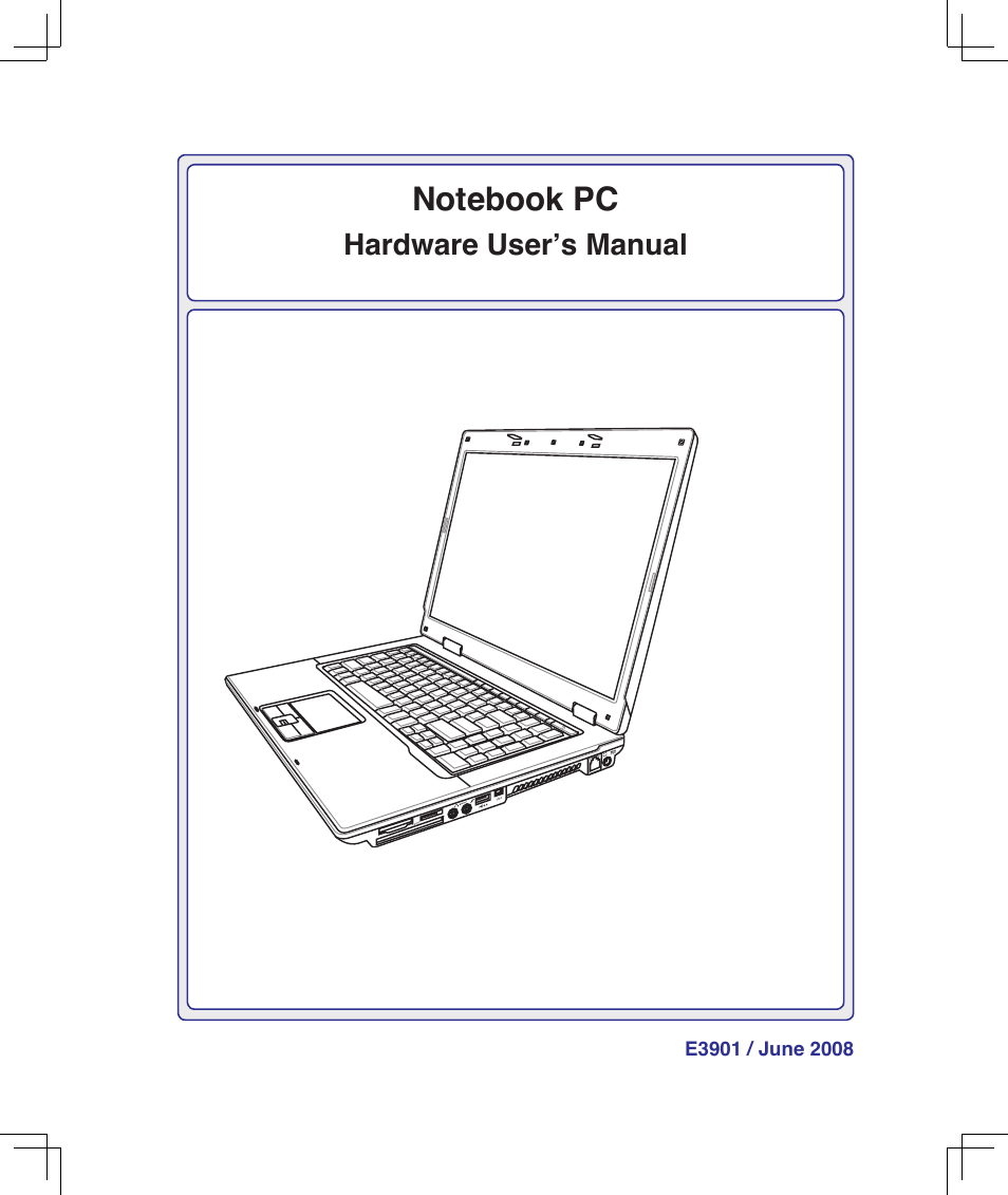 Asus B50A User Manual | 93 pages