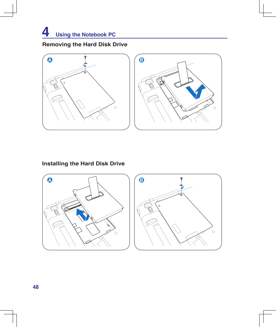 Asus B50A User Manual | Page 48 / 93