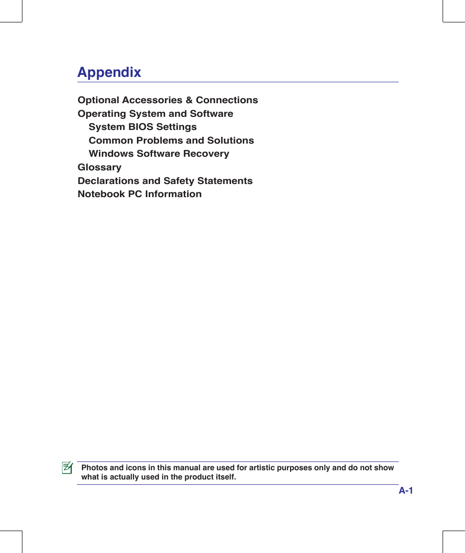 Appendix | Asus M51A User Manual | Page 57 / 89