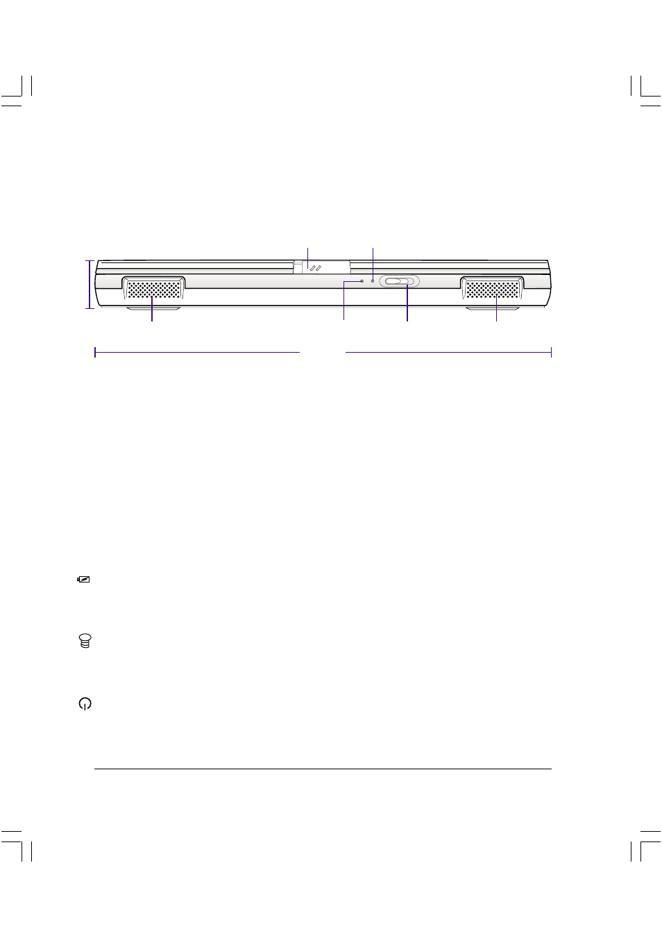 Parte frontal | Asus L84B User Manual | Page 16 / 94