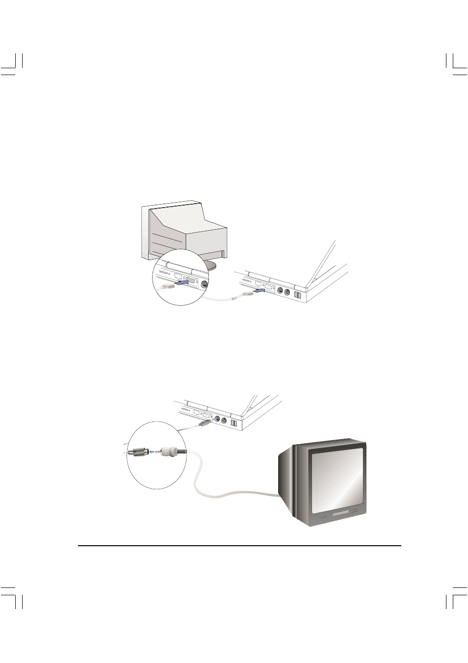 Conexiones para una pantalla externa (opcional) | Asus L84B User Manual | Page 43 / 94
