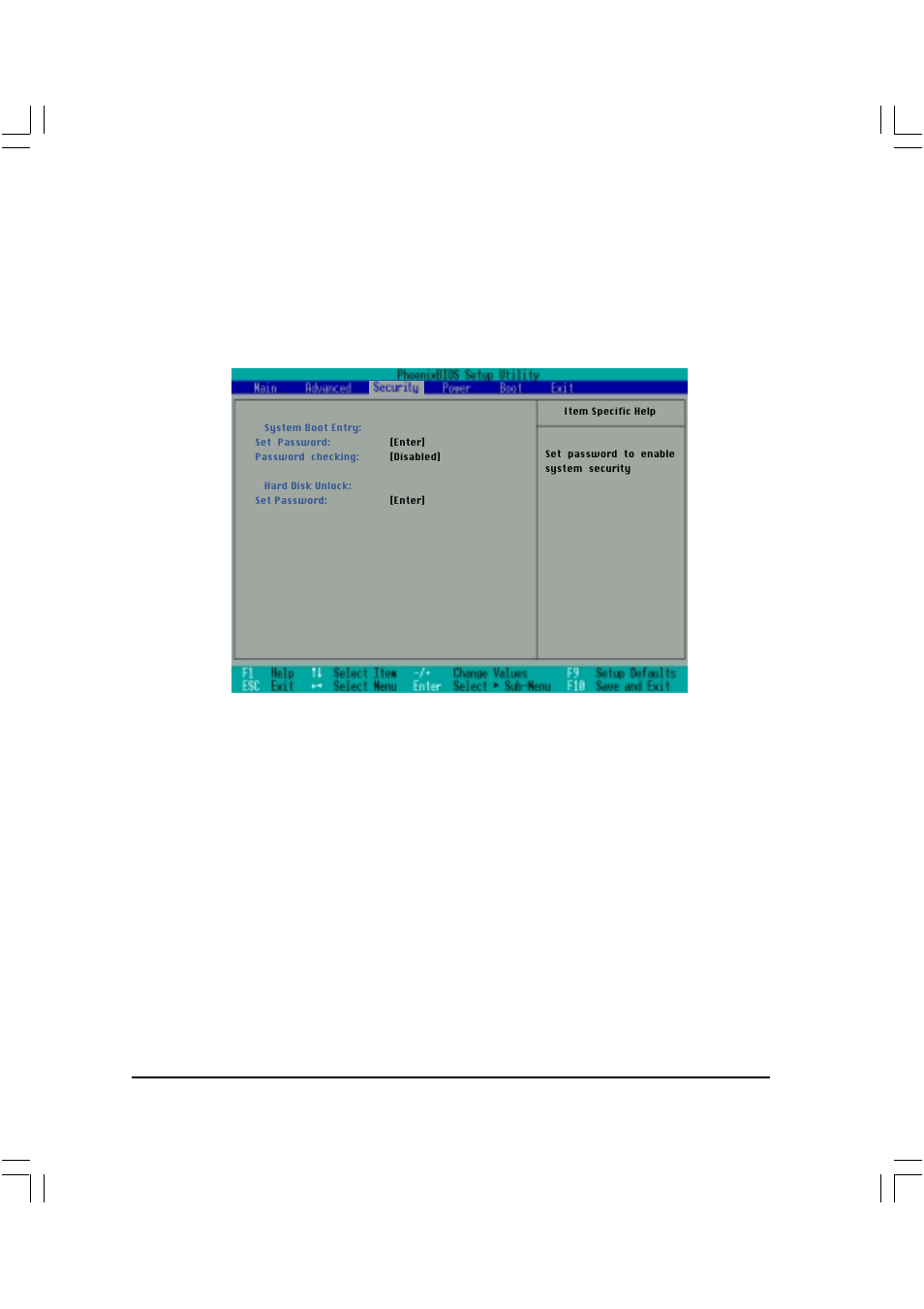 Menú security, 72 5. configurar la bios | Asus L84B User Manual | Page 72 / 94