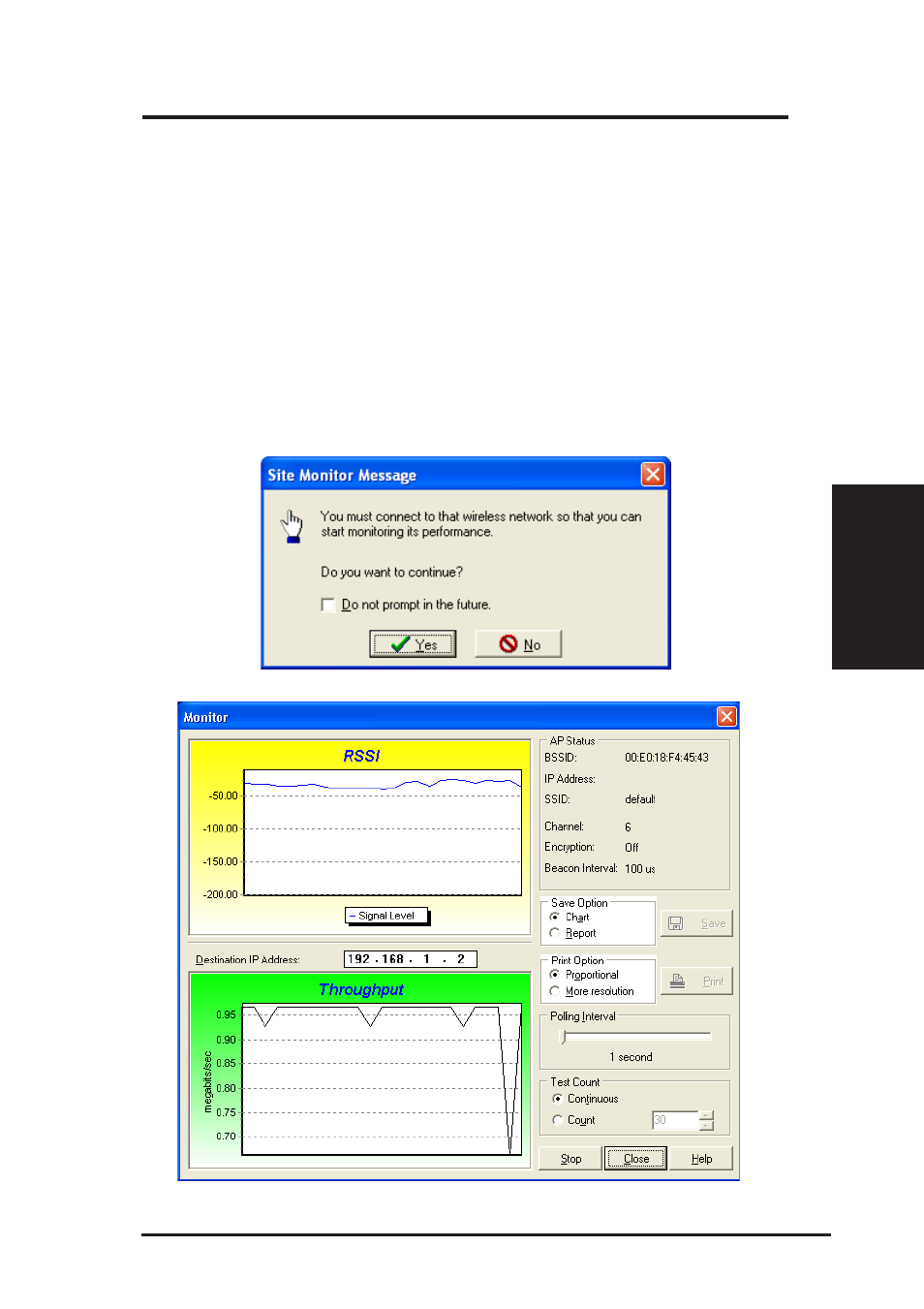 Chapter 3 - reference, Monitor | Asus WL-107 User Manual | Page 23 / 72