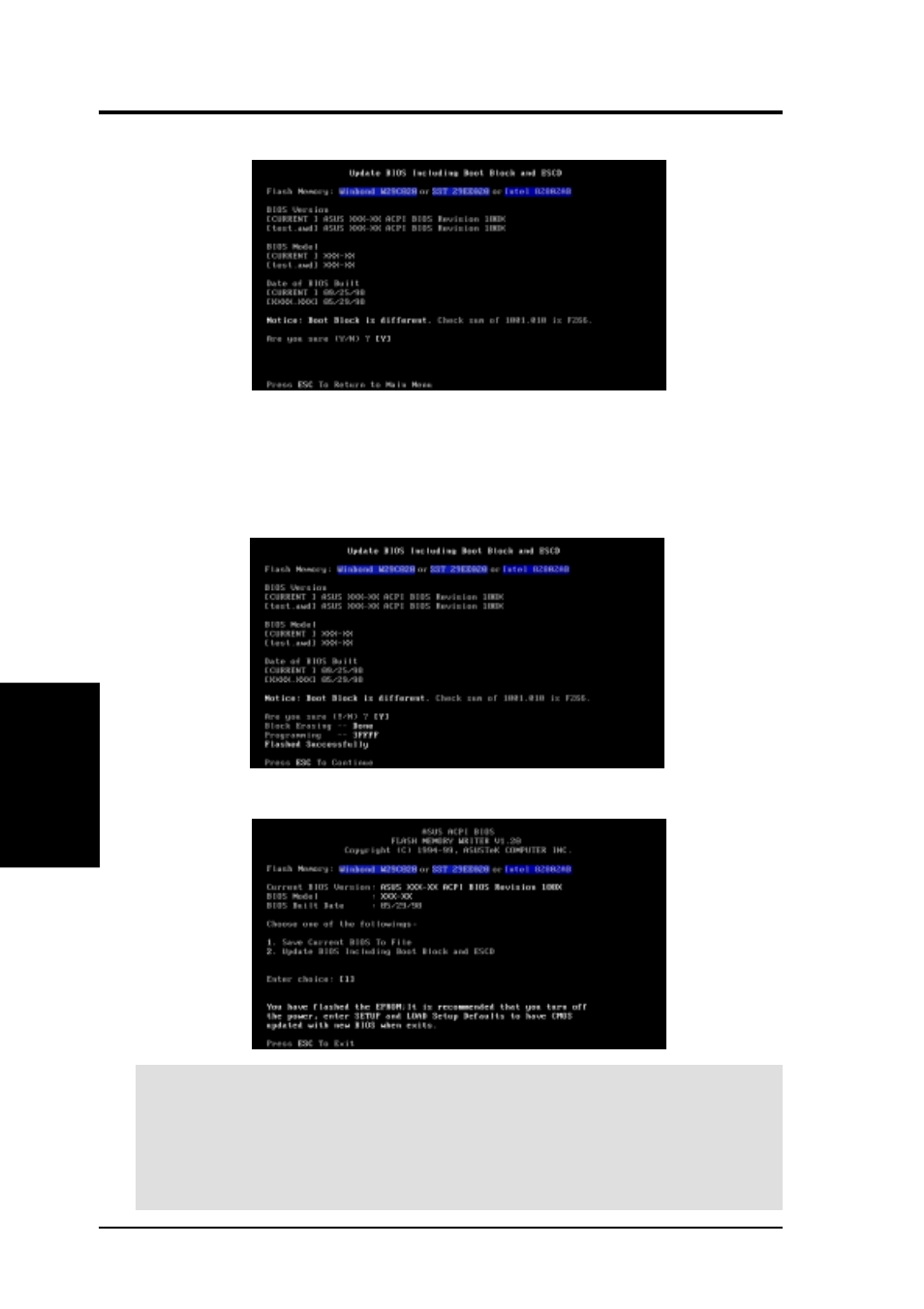 Bios setup | Asus P3C-D User Manual | Page 52 / 104