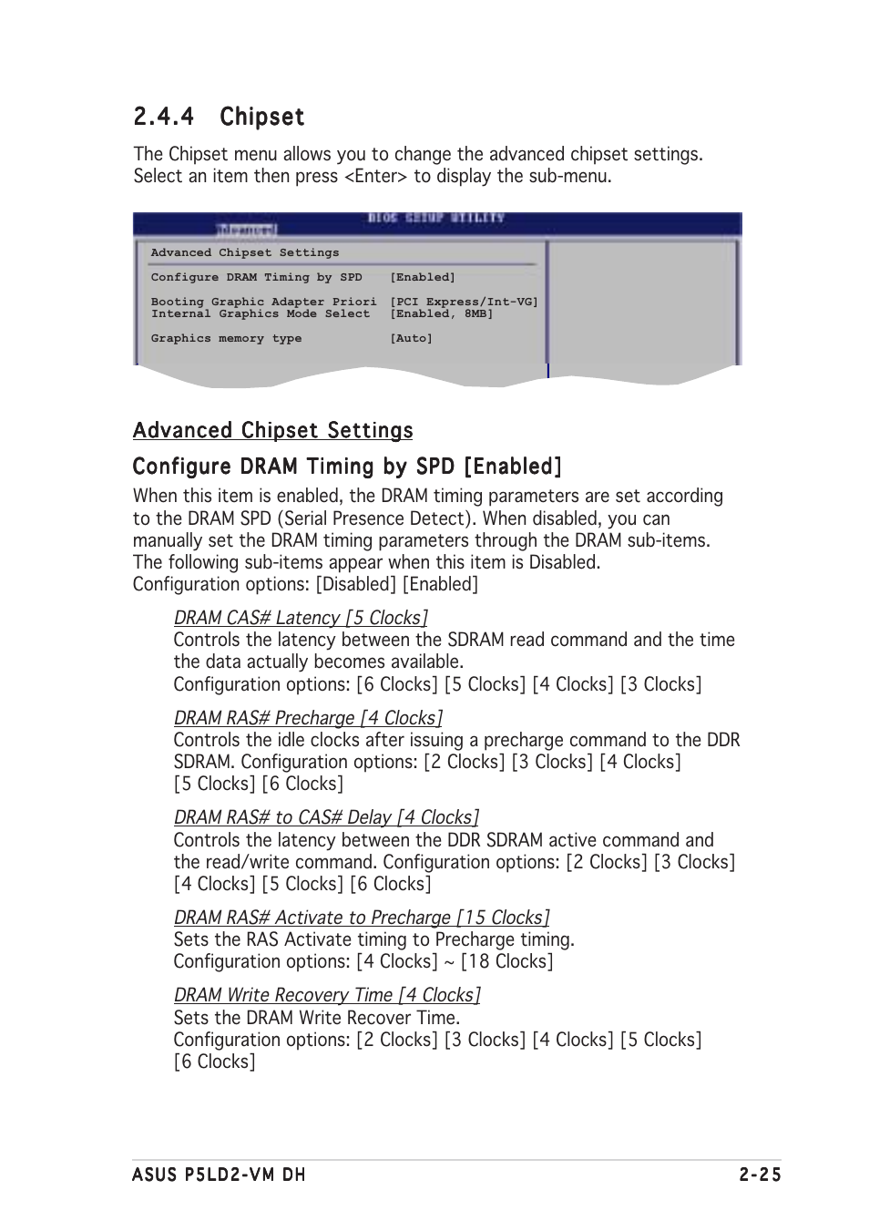 4 chipset chipset chipset chipset chipset | Asus P5LD2-VM DH User Manual | Page 71 / 96