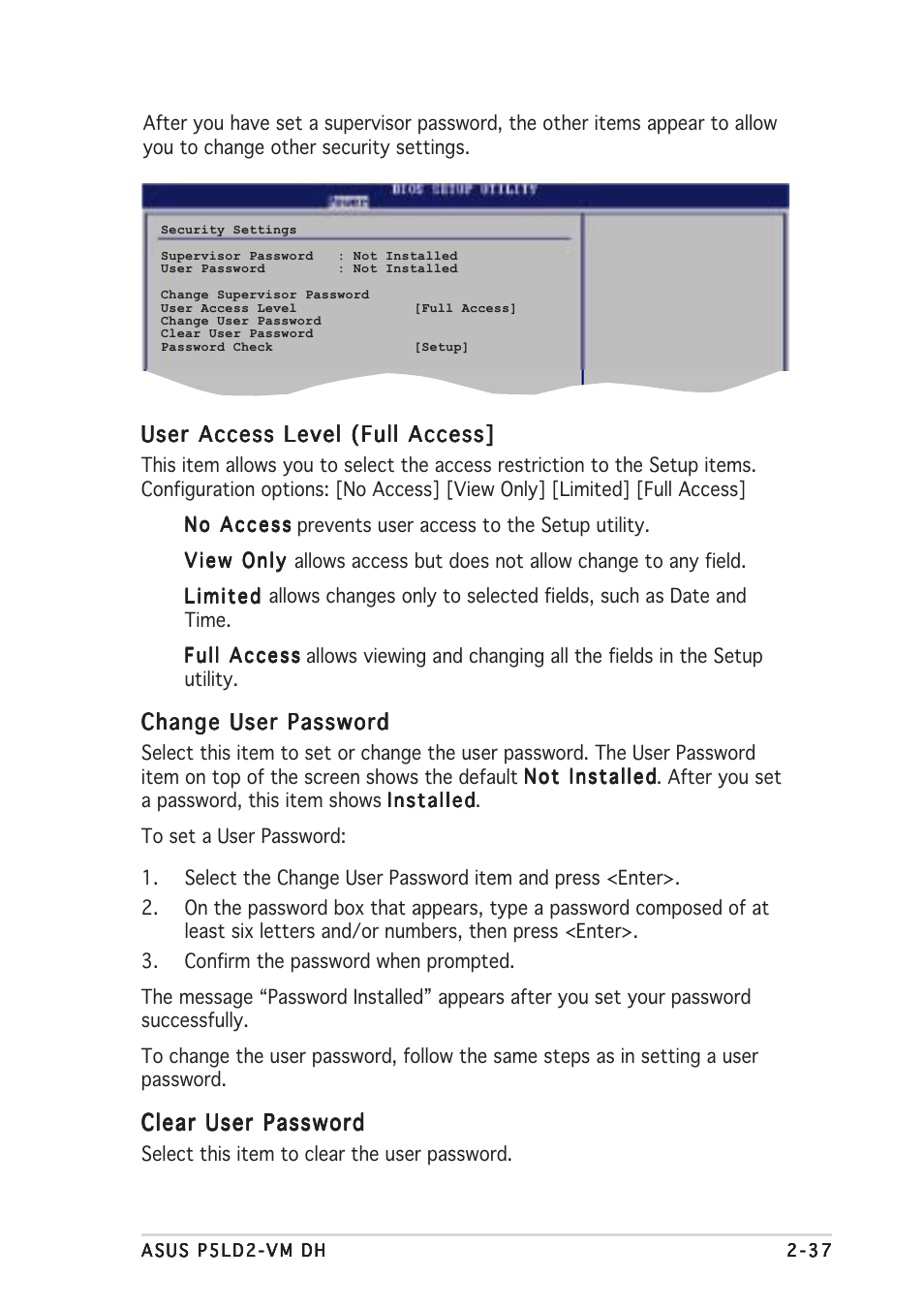 Asus P5LD2-VM DH User Manual | Page 83 / 96