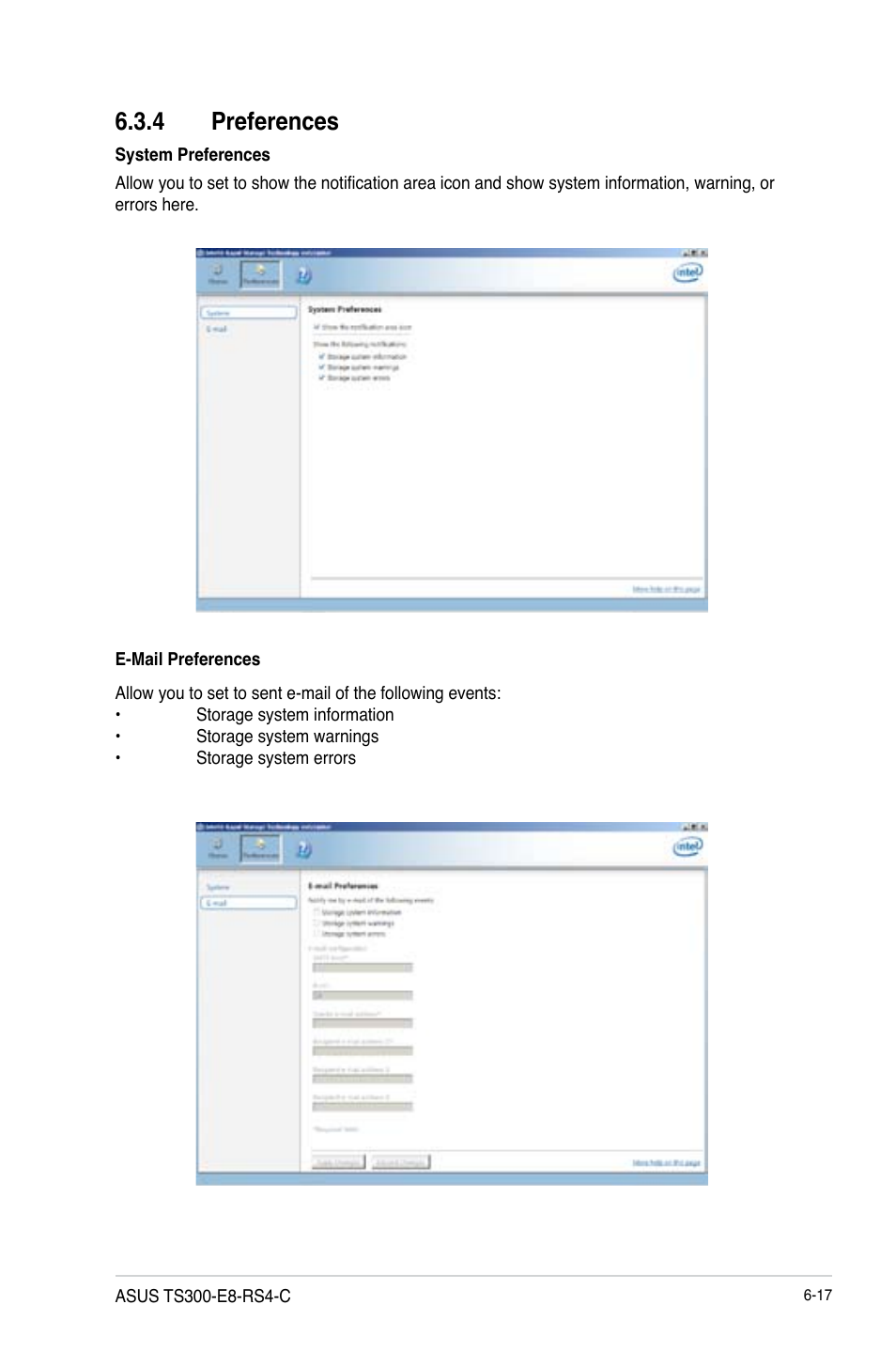 4 preferences, Preferences -17 | Asus TS300-E8-RS4-C User Manual | Page 137 / 170