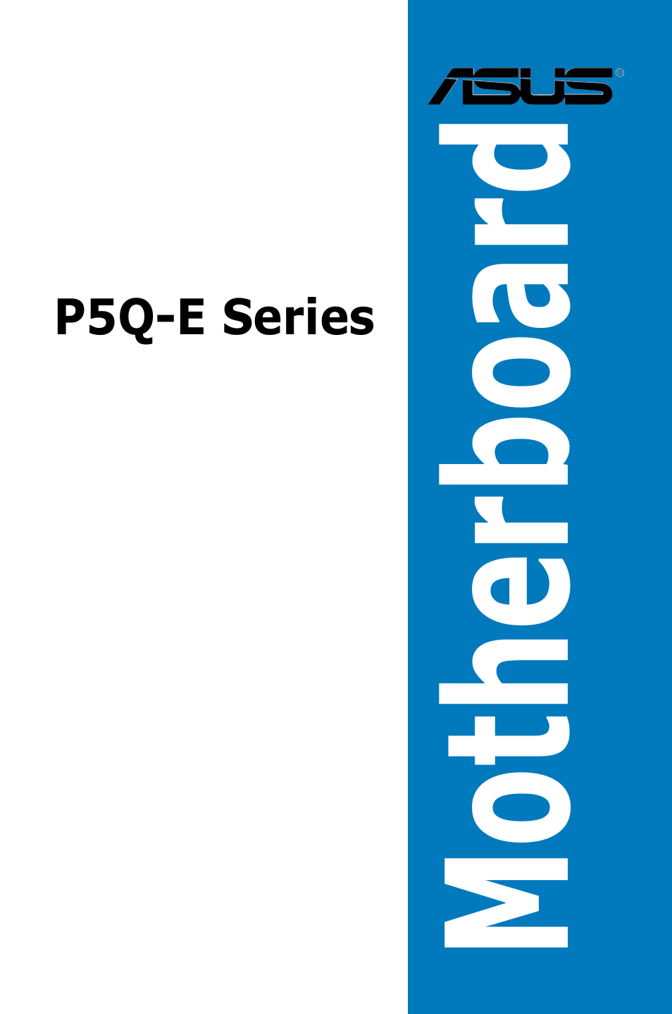 Asus P5Q-E/WiFi-AP User Manual | 192 pages