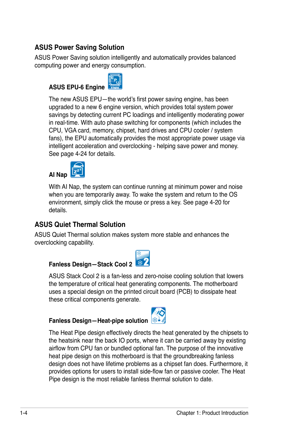 Asus P5Q-E/WiFi-AP User Manual | Page 20 / 192