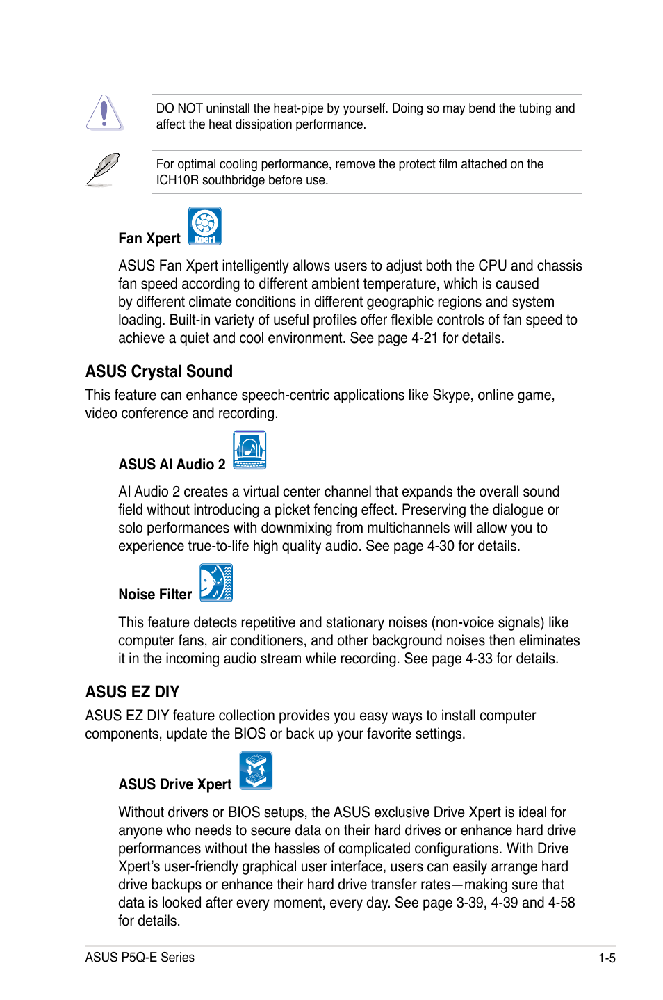 Asus P5Q-E/WiFi-AP User Manual | Page 21 / 192