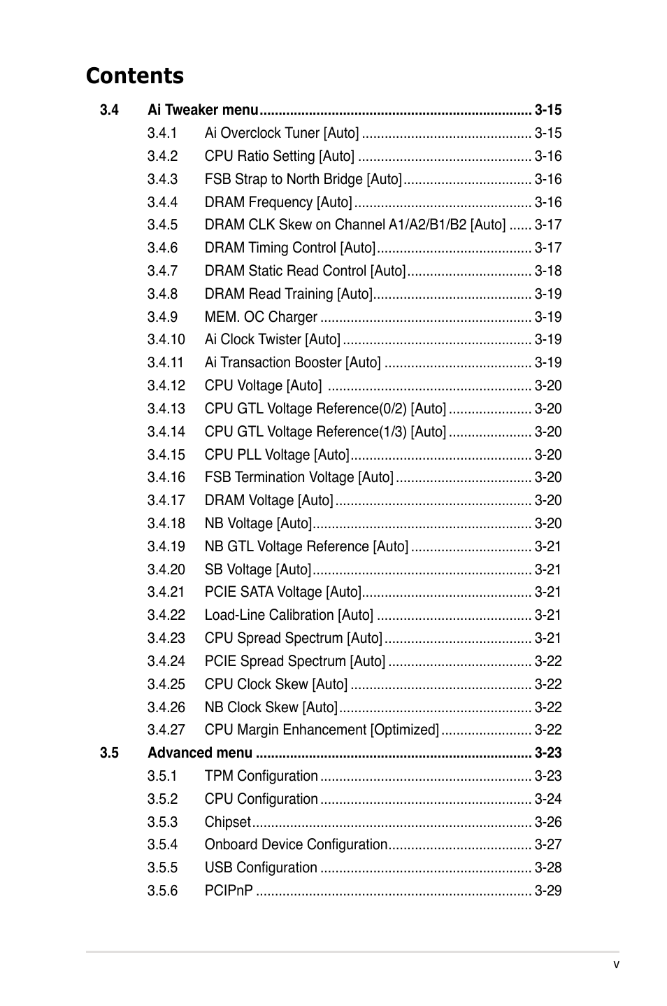 Asus P5Q-E/WiFi-AP User Manual | Page 5 / 192