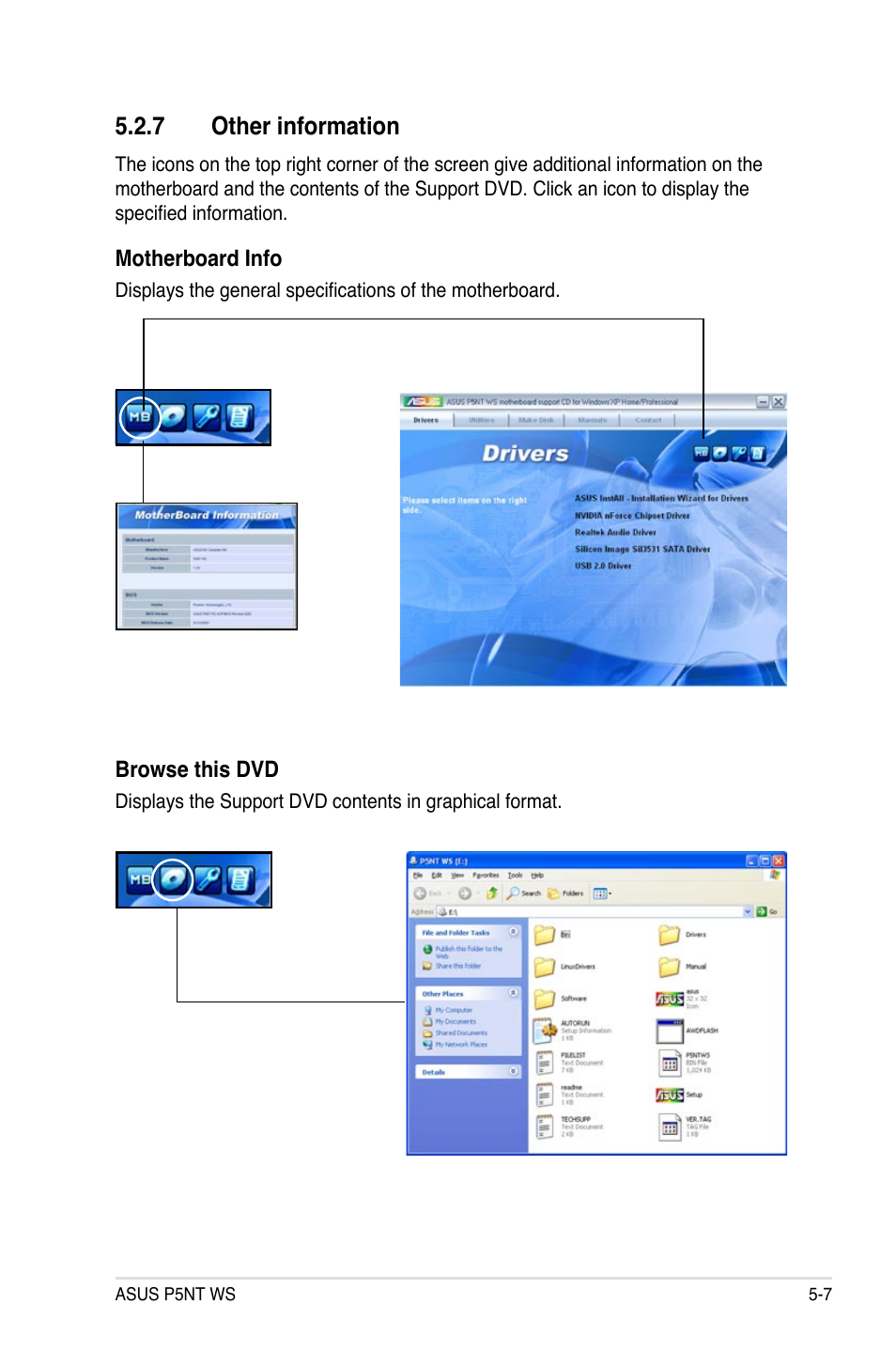 7 other information | Asus P5NT WS User Manual | Page 119 / 160