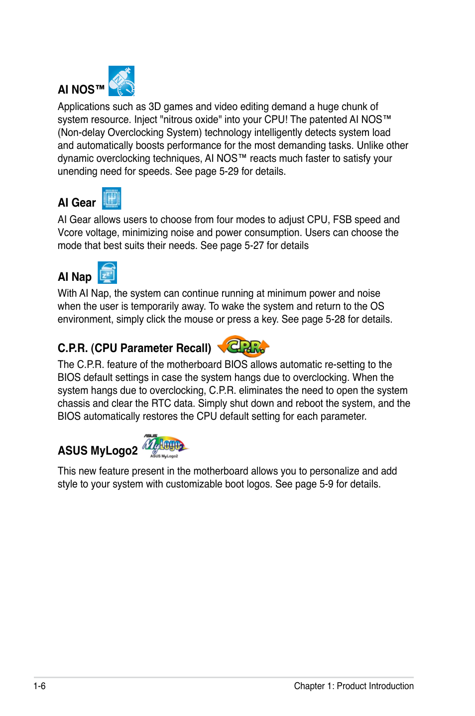 Asus P5NT WS User Manual | Page 22 / 160