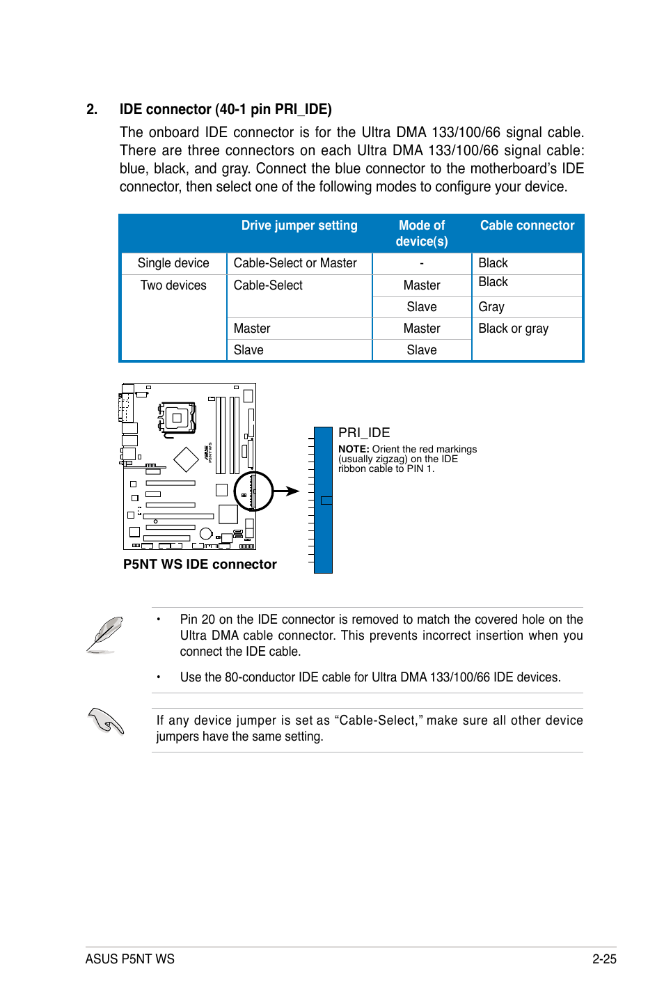 Asus P5NT WS User Manual | Page 49 / 160